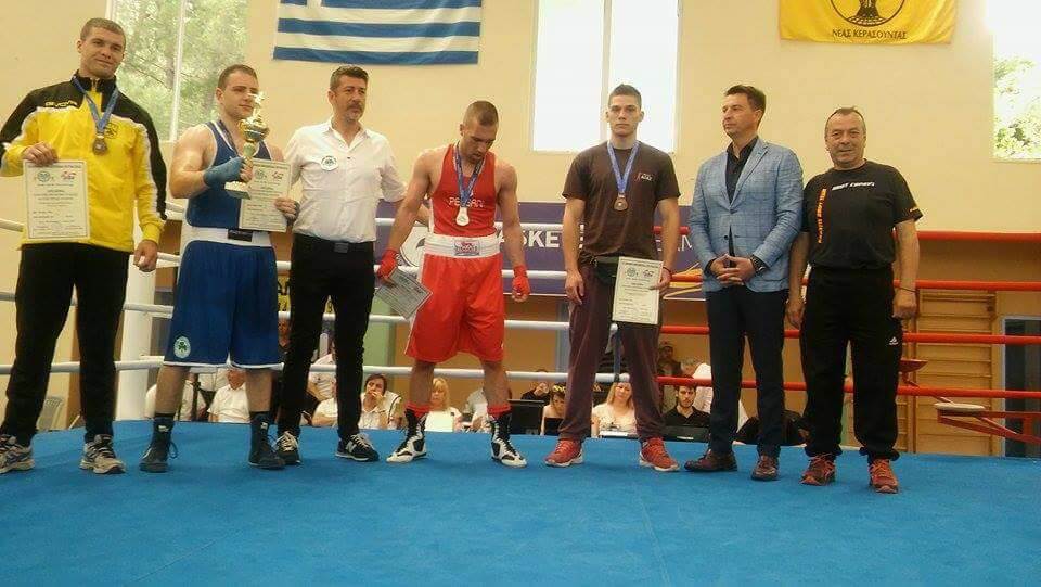 Την 3 θέση για τον ΑΙΑΝΤΑ Πυγμαχίας Χολαργού ....