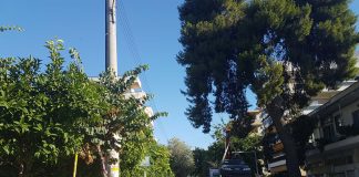 Απόσυρση αυτοκινήτου από την οδό Μιλτιάδου στον Χολαργό