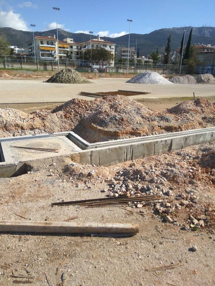 Έτοιμος το Μάρτιο ο στίβος στο αθλητικό κέντρο Παπάγου!