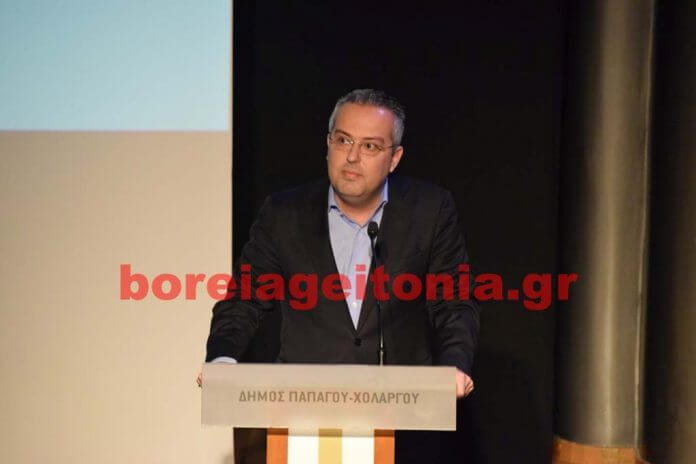 Ηλίας-Αποστολόπουλος-μαζί-για-την-πόλη-μας-boreiageitonia.gr-Παπάγου-Χολαργος070224 Βούλιαξε το Δημαρχείο στην κοπή της πίτας του Ηλία Αποστολόπουλου