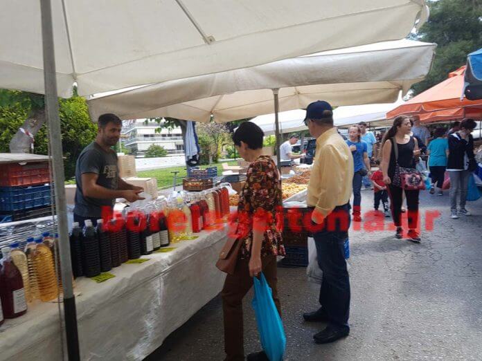 Πρωιόντα χωρίς μεσάζοντες Χολαργός120511 Προϊόντα χωρίς μεσάζοντες στον Χολαργό το Σάββατο 12 Μαΐου