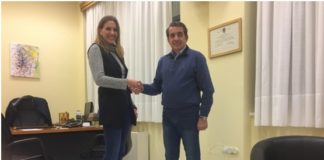 H Σταματία(Τίνα)Παναγιωτοπούλου με την παράταξη του Κώστα Τίγκα