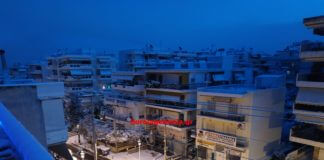 Στα άσπρα σήμερα ο δήμος Παπάγου – Χολαργού εικόνες και βίντεο