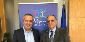 O Γιώργος Φιλόσοφος στην παράταξη του Ηλία Αποστολόπουλου