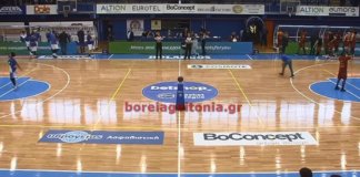 Ξεκίνησε ο αγώνας μπάσκετ Χολαργός – Ρέθυμνο στο Αντώνης Τρίτσης