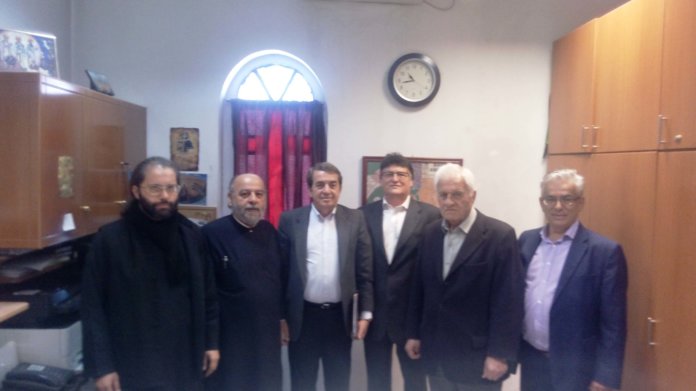 Συνάντηση Υποψηφίου Δημάρχου με Εκκλησιαστικό Συμβούλιο Ιερού Ναού Αγίας Τριάδος