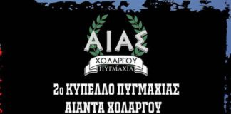 Tο 2ο Κύπελλο Πυγμαχίας από το M.Α.Σ. ΑΙΑΣ ΧΟΛΑΡΓΟΥ Tο 2ο Κύπελλο Πυγμαχίας από το M.Α.Σ. ΑΙΑΣ ΧΟΛΑΡΓΟΥ