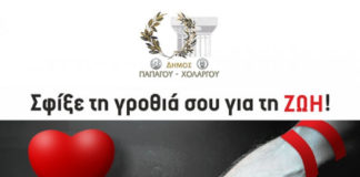 Εθελοντική αιμοδοσία του δήμου Παπάγου – Χολαργού την Πέμπτη Εθελοντική αιμοδοσία του δήμου Παπάγου - Χολαργού την Πέμπτη