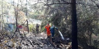 Πυρκαγιά το μεσημέρι στο Παπάγο στην οδό Σωρανού Πυρκαγιά το μεσημέρι στο Παπάγο στην οδό Σωρανού