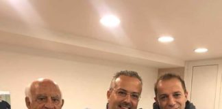 O Ηλίας Αποστολόπουλος παρέα με τον Δημήτρη Λιγνάδη O Ηλίας Αποστολόπουλος παρέα με τον Δημήτρη Λιγνάδη