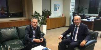 Ηλίας Αποστολόπουλος: Συνάντηση Δημάρχου με Κωστή Χατζηδάκη Ηλίας Αποστολόπουλος: Συνάντηση Δημάρχου με Κωστή Χατζηδάκη