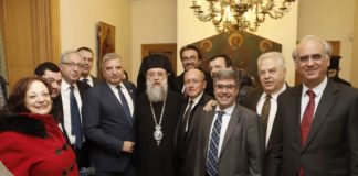 Γ. Θωμάκος: Στην κοπή πίτας της Ι.Μ. Κηφισιάς, Αμαρουσίου και Ωρωπού