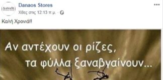 Δαναός Χολαργού: Καλή χρονιά σε όλους