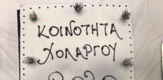 Κοινότητα Χολαργού: Κοπή βασιλόπιτας από την Κατερίνα Γκούμα