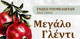 Ένωση Ρουμελιωτών Ν Ιωνίας : Μουσικό γλέντι και κοπή πίτας την Κυριακή 9/2