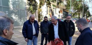 Δήμαρχος Αμαρουσίου: Ο Θεόδωρο Αμπατζόγλου στα εκτελούμενα έργα της περιοχής της Κοκκινιάς.