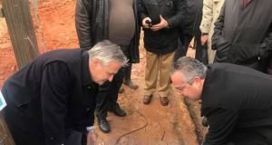 Τον θεμέλιο λίθο κτηρίου για πολυιατρείο και ΚΑΠΗ στου Παπαγου