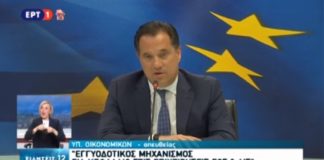 Άδωνις Γεωργιάδης: Τα έξι μέτρα για τις επιχειρήσεις λόγω κορονοϊού