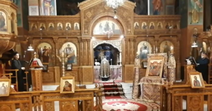 Φανερωμένη Χολαργός live Θεία λειτουργία Μεγάλη Τετάρτη-boreiageitonia1504