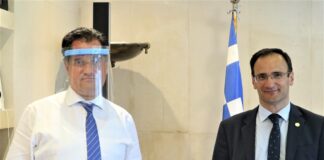 Άδωνις Γεωργιάδης: Συνάντηση με τον δήμαρχο Σερρών Αλέξ. Χρυσάφη