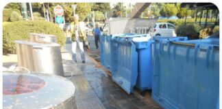 Φιλοθέη Ψυχικό: Καθαρισμοί των κάδων στον δήμο