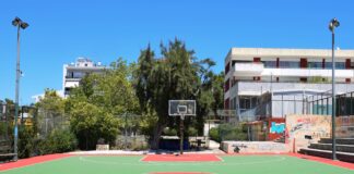 Δήμος Νέας Ιωνίας: Ανακατασκευή του ανοικτού γηπέδου μπάσκετ στην πλατεία Μακελαράκη στον Περισσό