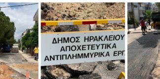 Νέος Αγωγός Ομβρίων: Αγωγός στο Ηράκλειο για την Προστασία από τα Καιρικά Φαινόμενα