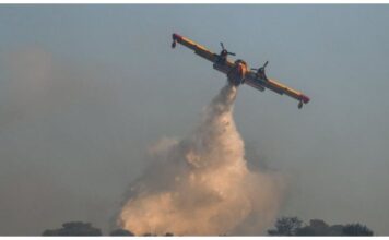 Παλλήνη: Οριοθετήθηκε η φωτιά κοντά στο κτήμα Νάσιουτζικ – Μεγάλη κινητοποίηση της Πυροσβεστικής