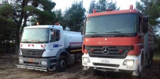 Κηφισιά: Η Πολιτική Προστασία στην Φωτιά στον Άγιο Στέφανο