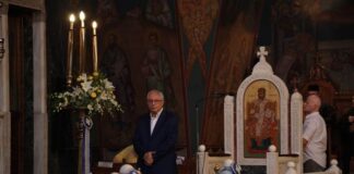 Μαρούσι: Ο Δήμαρχος στον εορτασμό του Ι.Ν. Αγίων Αναργύρων