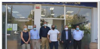 Γιώργος Πατούλης: Στο ΚΕΠ Παπάγου μαζί με τον Β. Γιαννακόπουλο και Η. Αποστολόπουλο