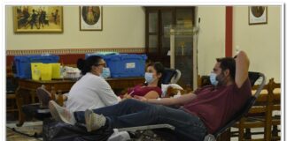 Άγιος Γεώργιος: Αιμοδοσία για καλό σκοπό δίνω αίμα σώζω μια ζωή