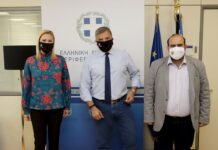 Γιώργος Πατούλης: Συνάντηση με τον δήμαρχο Κυθήρων