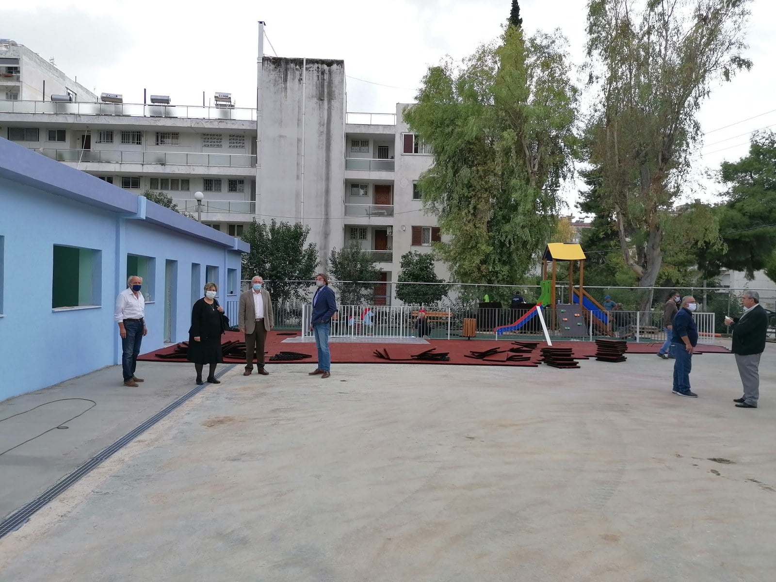 Δημάρχου Αμαρουσίου: Έργα εγκατάστασης σχολικών αιθουσών