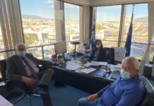 Συνάντηση με την αντιπεριφερειάρχη Κεφαλογιάννη