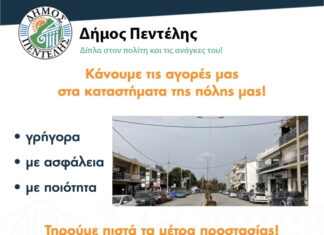 Δήμητρα Κεχαγιά: Κάνουμε τις αγορές μας στα καταστήματα της πόλης μας.