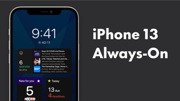 Οι Pro εκδόσεις του iPhone 14 θα διαθέτουν οθόνες always-on