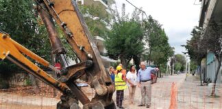 Δημάρχου Αμαρουσίου: Αυτοψία σε αντιπλημμυρικά έργα.