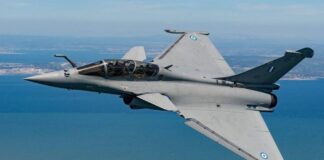 Στην αεροπορική βάση Τανάγρας το 18ο μαχητικό Rafale.