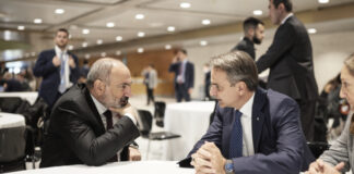 Συναντήσεις του Κυριάκου Μητσοτάκη με τον Πρωθυπουργό της Αρμενίας και τον Πρωθυπουργό της Γεωργίας.