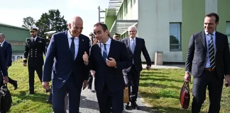 Μήνυμα Δένδια στο περιθώριο της καθέλκυσης της φρεγάτας Belharra