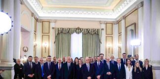 Η ορκωμοσία των νέων μελών της κυβέρνησης