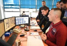 Ο Νίκος Χαρδαλιάς στο έργο επέκτασης του αμαξοστασίου των τραμ