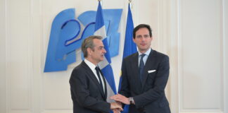 Συνάντηση Μητσοτάκη – Hoekstra στο Μαξίμου