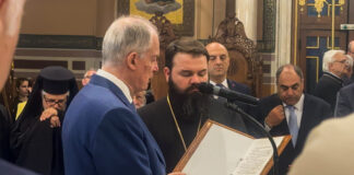 ΔΗΛΩΣΗ ΤΟΥ ΠΡΟΕΔΡΟΥ ΤΗΣ ΔΗΜΟΚΡΑΤΙΑΣ ΚΩΝΣΤΑΝΤΙΝΟΥ ΑΝ. ΤΑΣΟΥΛΑ ΜΕΤΑ ΤΗ ΣΥΝΟΔΙΚΗ ΘΕΙΑ ΛΕΙΤΟΥΡΓΙΑ ΣΤΟΝ ΚΑΘΕΔΡΙΚΟ ΝΑΟ ΑΘΗΝΩΝ