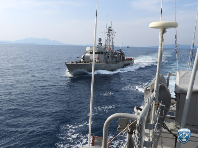 ΕΠΙΧΕΙΡΗΣΙΑΚΗ ΕΚΠΑΙΔΕΥΣΗ ΜΟΝΑΔΩΝ ΠΟΛΕΜΙΚΟΥ ΝΑΥΤΙΚΟΥ (ΓΡΑΦΕΙΟ ΤΥΠΟΥ ΓΕΝΙΚΟ ΕΠΙΤΕΛΕΙΟ ΝΑΥΤΙΚΟΥ/EUROKINISSI)