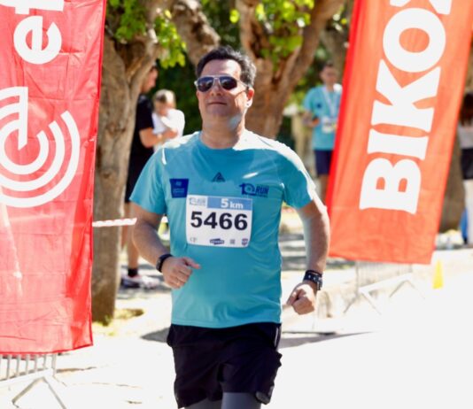 Άδωνις Γεωργιάδης: Έκλεψε λίγο χρόνο από τις αυξημένες υποχρεώσεις και έτρεξε στο RUN 4 ALL