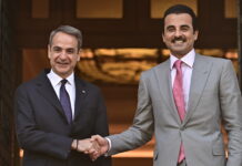 Μητσοτάκης – Εμίρης Κατάρ στο Μαξίμου: Συνεργασία σε ενέργεια, επενδύσεις και Μέση Ανατολή στο επίκεντρο συνάντησης