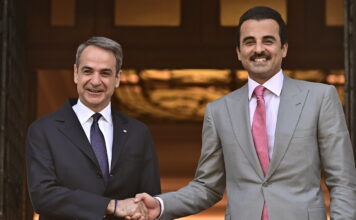 Μητσοτάκης – Εμίρης Κατάρ στο Μαξίμου: Συνεργασία σε ενέργεια, επενδύσεις και Μέση Ανατολή στο επίκεντρο συνάντησης