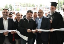 Χαρδαλιάς από το Ηράκλειο: Παραδόθηκε ανακαινισμένη η αίθουσα του 1ου Γυμνασίου